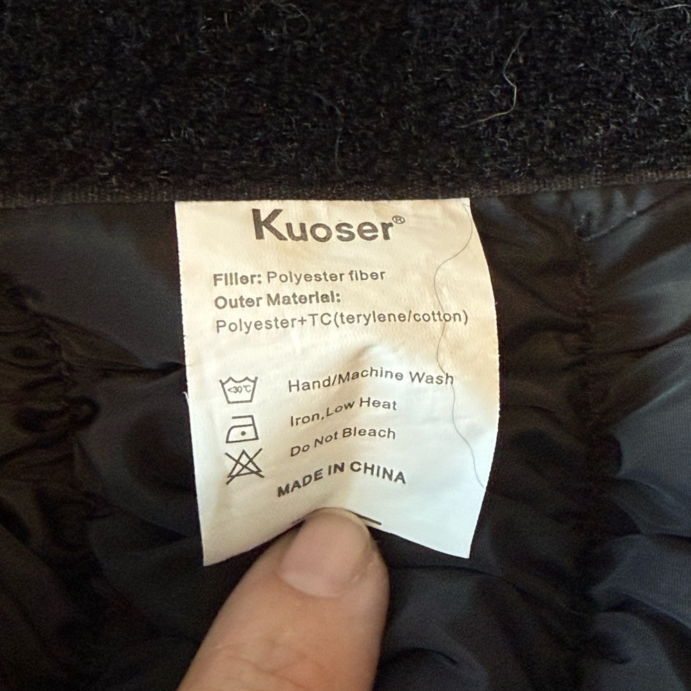 Kuoser Purple Plaid Dog Coat - Picture 6 of 6